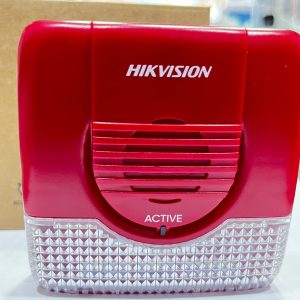 SIRENA CON LUZ ESTROBOSCOPICA CONVENCIONAL HIKVISION 24VDC