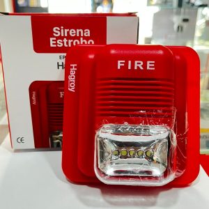 SIRENA ESTROBO 12V EPA-183B C/FLASH HAGROY