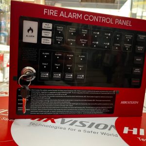 PANEL DE ALARMA CONTRAINCENDIO 4 ZONAS - HIKVISION 24VDC