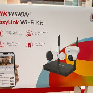 EASY LINK KIT WIFI6 C/ NVS + PT TURRET 5MP INT+ BULLET 4MP