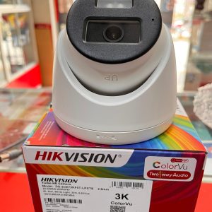 TURRET 3K COLORVU SHL IR20M 2.8MM C/AUDIO 2VIAS HK-DS2CE72KFOT-LPXTS