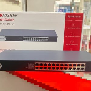 SWITCH GIGABIT DE 24 PUERTOS 10/100/1000 MBPS METALICO